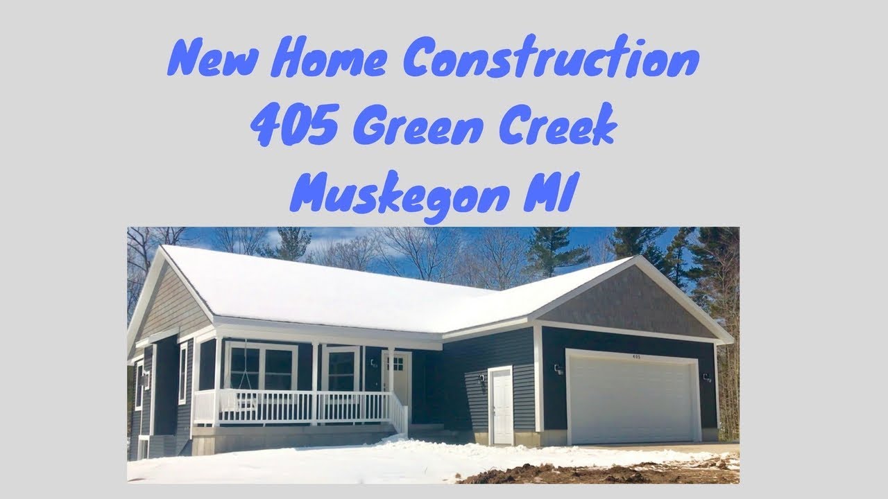 New Home Construction 405 Green Creek Muskegon, MI