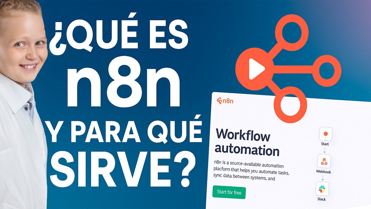 ¿Qué es n8n? Automatiza TODO sin programar (Guía 2025) - YouTube
