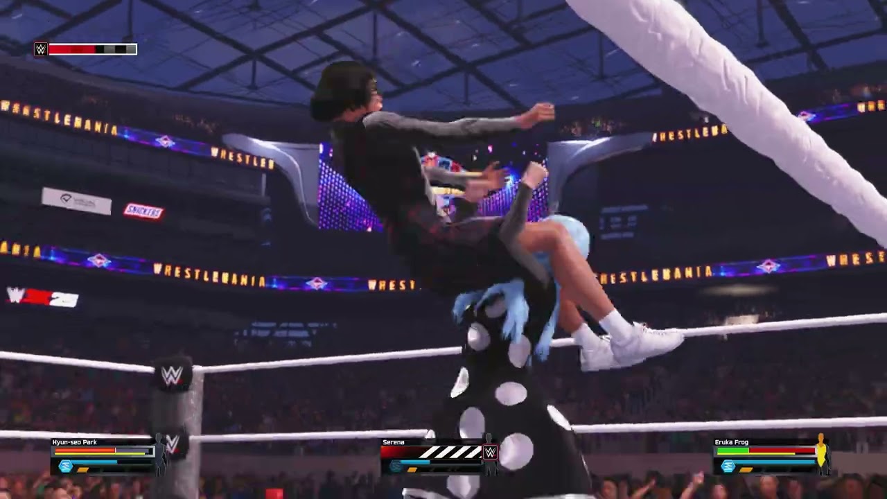 Hyun Seo Park VS Eruka Frog 2 | WWE 2K25 | ANIME | The Host (2006) VS Soul Eater