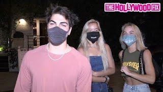Thomas Petrou Reacts To Being Caught Kissing Bryce Hall With Olivia Ponton, Mia - Hollywood Fix