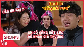 Cris Phan khóc nấc vì chỉ là 