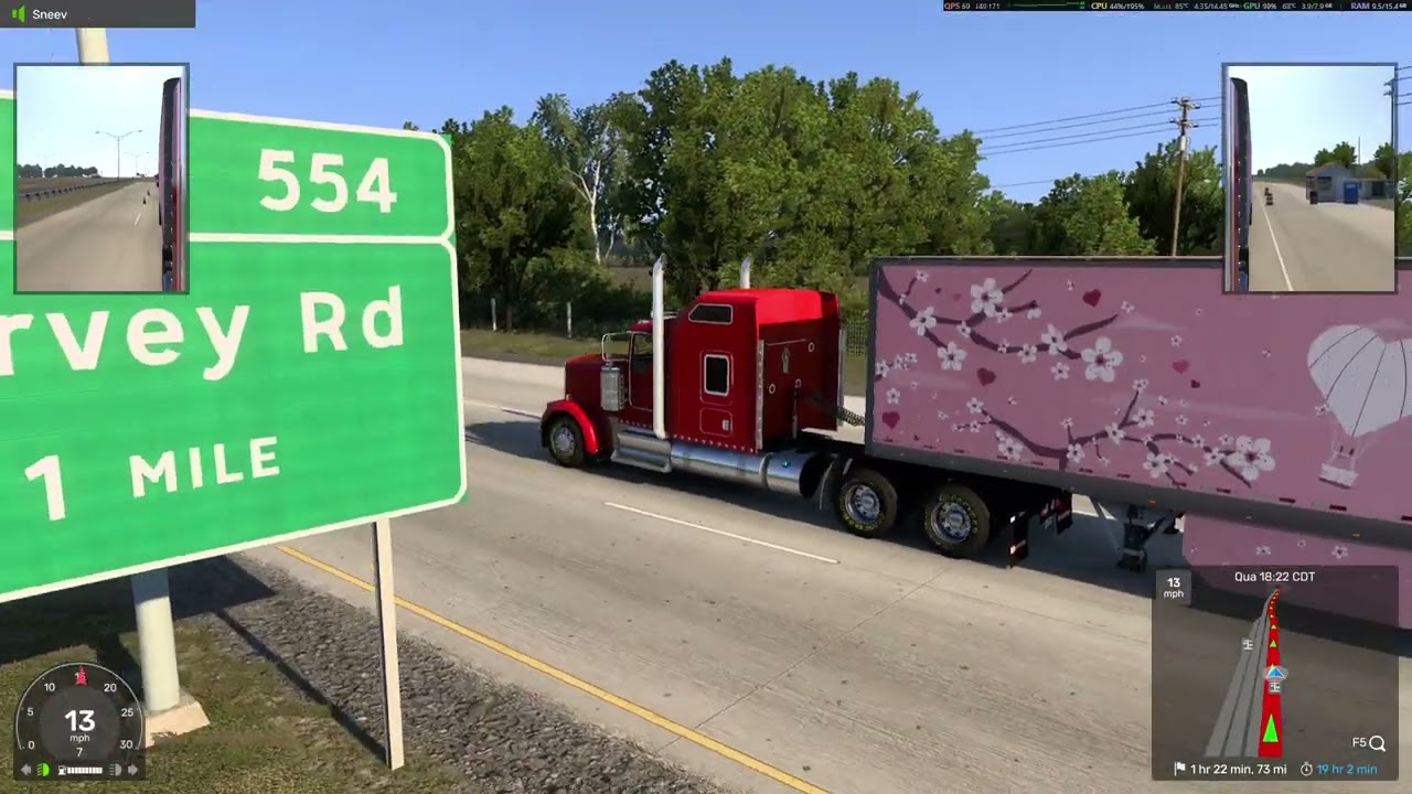 ATS Kenworth W900 Evento Valentine Day #03