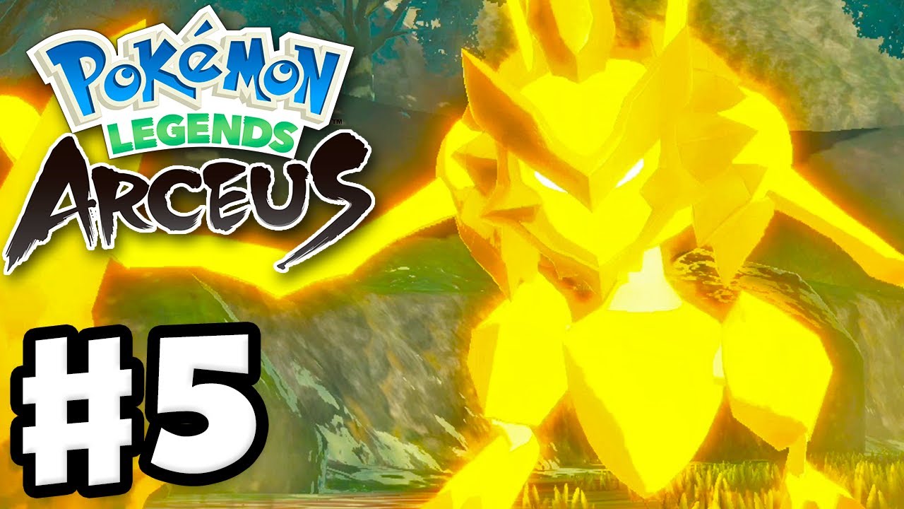 Kleavor! Lord of the Woods - Pokemon Legends: Arceus - Gameplay Walkthrough Part 5 (Nintendo Switch)