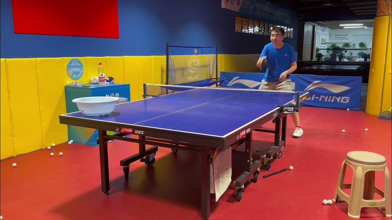 table tennis defense training YouTube