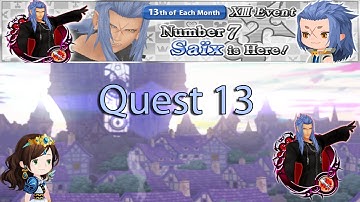 Kingdom Hearts Union X - Saix Organization XIII Event Quest 13