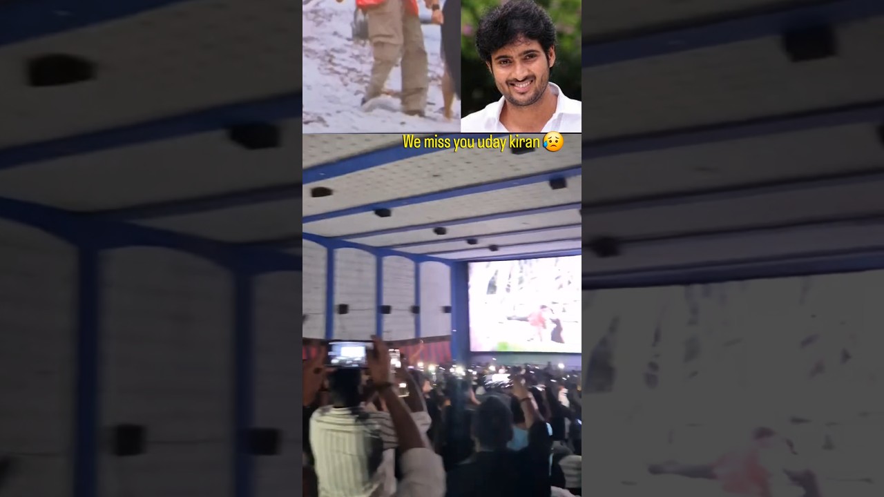 Uday Kiran's fans movement 😥🔥🔥 - Manasantha Nuvve movie Re release 