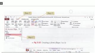 Form, Creating a Form, Formatting a Form, Using the Design, Using the Format Tab