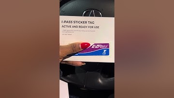I - PASS STICKER TAG INSTALLATION AND INFORMATION