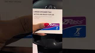 I - PASS STICKER TAG INSTALLATION AND INFORMATION
