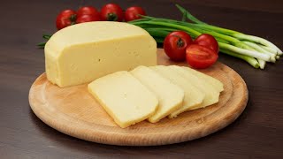 НВЕРОЯТНО ВКУСНЫЙ твердый СЫР в ДОМАШНИХ УСЛОВИЯХ Рецепт адыгейского сыра Вкуснейший СЛИВОЧНЫЙ сыр