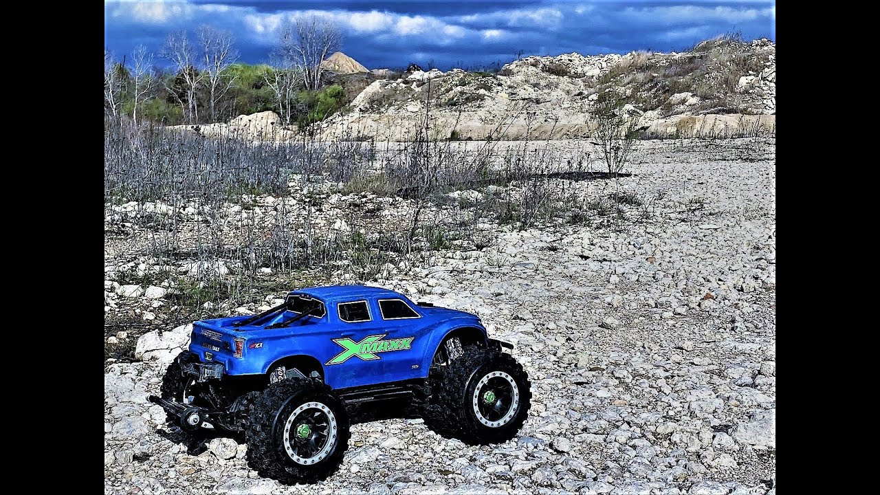 Traxxas X Maxx Full Rebuild Hobbywing Max6 8S ESC Spiral Cut Diff Ring ...