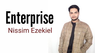 Enterprise : Poem by Nissim Ezekiel in Hindi