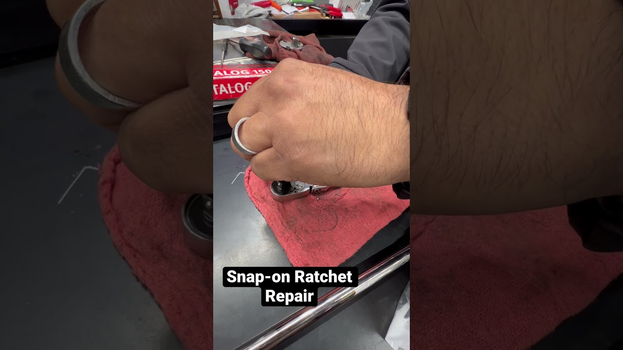 Ремонт трещотки Snap-on! 