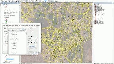 ArcGIS 10.2 - Apply halo mask for labels to make them more visible on satellite imagery