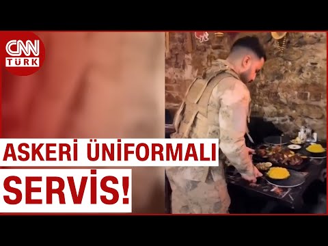 Üniformayla Dalga Geçtiler! Tepkiler Çığ Gibi Büyüdü Restoran Kapatıldı! | CNN TÜRK