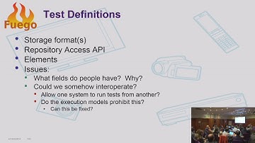 Automated Test Summit 2018 - Test Definition, Build Artifacts & Execution API (E)