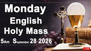 Catholic Mass Today I Daily Holy Mass I Monday September 28 2026 I English Holy Mass I 5.00 AM