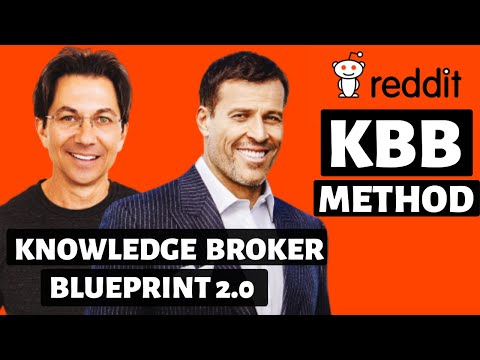 Kbb Method Reddit ® What Is The Knowledge Broker Blueprint ® By Tony & Dean