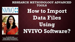02 How to Import Data Files Using Nvivo Software?(nvivo)(import)(data)(files)