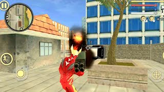 Iron Rope Hero: Vice Town | Using Rocket Launcher | Android Gameplay 2 screenshot 4