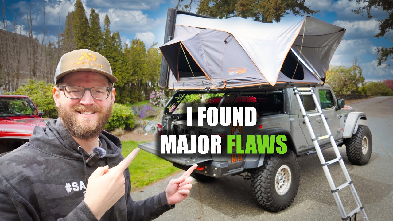 Shocking Flaws in Popular Hardshell Roof Top Tent Revealed!