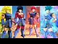 All transformation cutscenes of shallotdragon ball legends