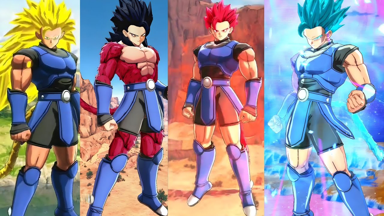 All Transformation Cutscenes of Shallot!!!-Dragon Ball Legends 