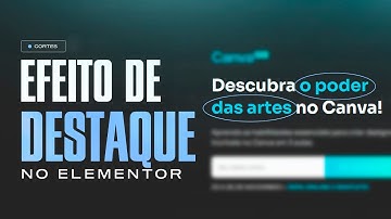 Como DESTACAR uma parte do título no Elementor | Dimas Ferreira