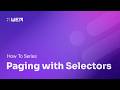 How to build Paging with size and number selectors