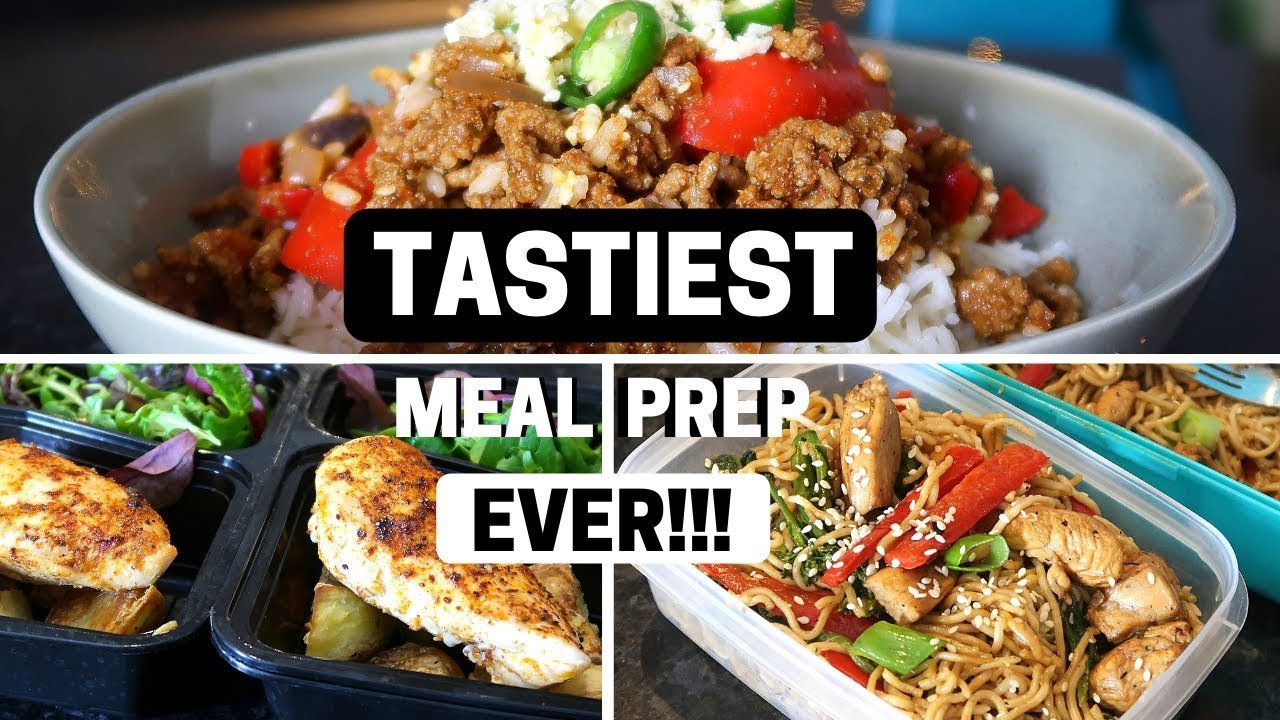 HIGH PROTEIN MEAL PREP | How to meal prep for the whole week - YouTube