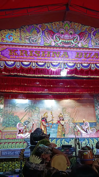 rama dan sinta dalm lakon ramayana janger krisna buana