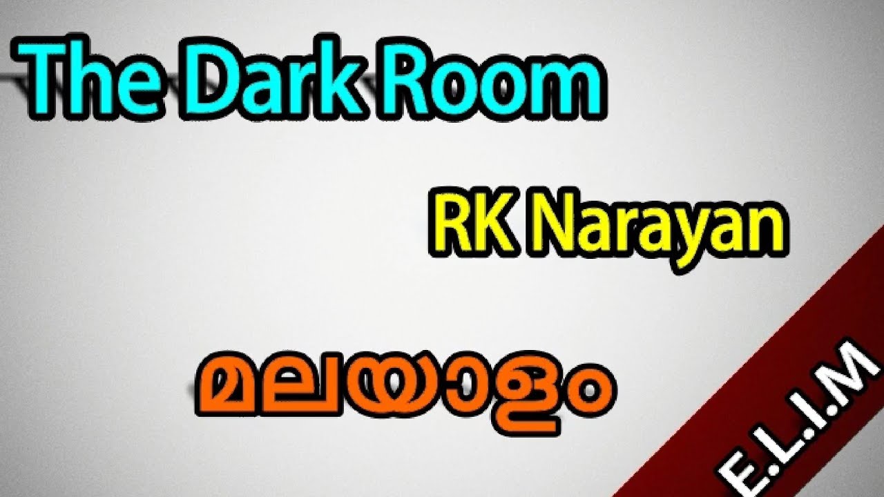 The dark room novel summary in Malayalam YouTube