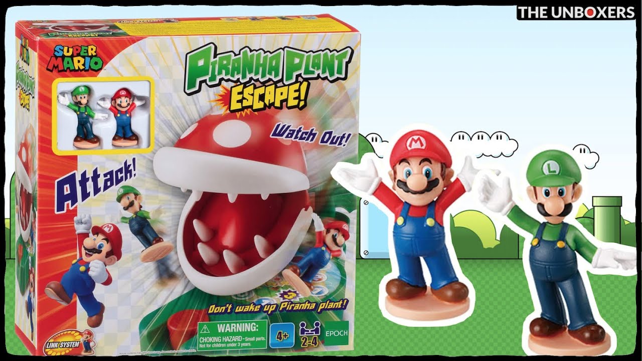 FREE! - Super Mario Board Game, Piranha Plant Escape