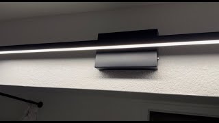 VOLISUN 48" Vanity Light | 30W Dimmable 5CCT Bathroom Light Fixture Over Mirror | ETL Certified