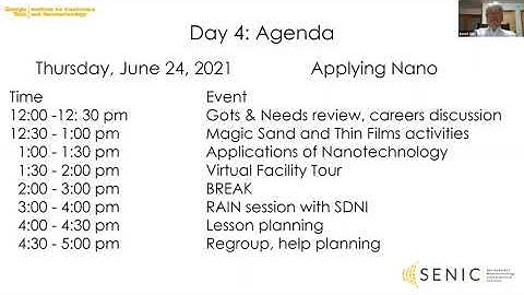 NanoSIMST Day 4 Part 1