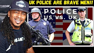 American Reacts to How does UK Police Equipment compare to US Cops?