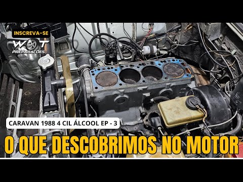 O QUE DESCOBRIMOS NO MOTOR DA CARAVAN AO INSTALAR WEBER ? EP-3 (W.O.T. PREPARAÇÕES)