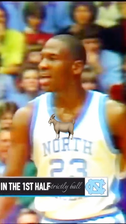 michael jordan unc highlights