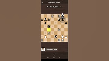 Dagelijkse schaakpuzzel 21/11/2024