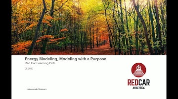 Energy Modeling - Modeling with a Purpose 01