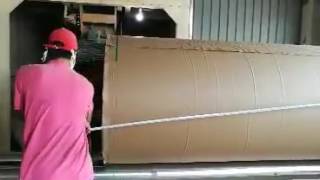 paper roll cut machine