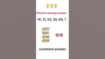 Find The Missing Number #viral #shorts