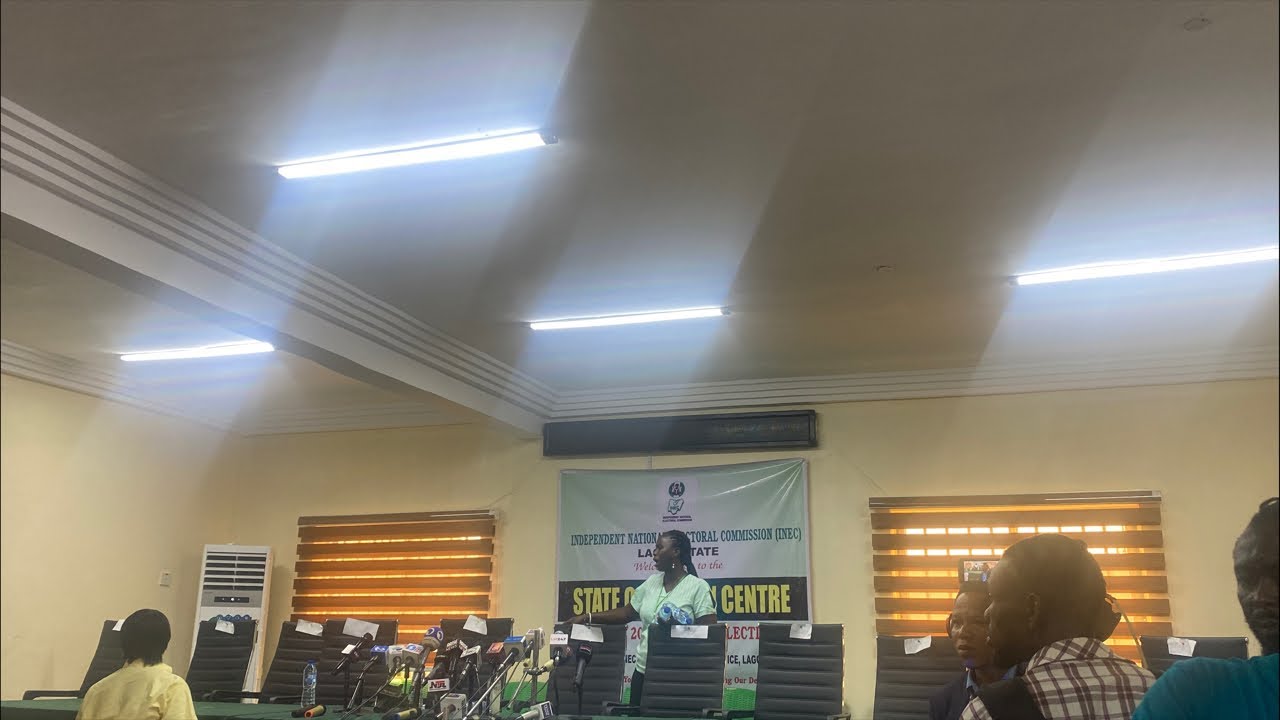 Live Lagos State Governorship Election Result Collation YouTube