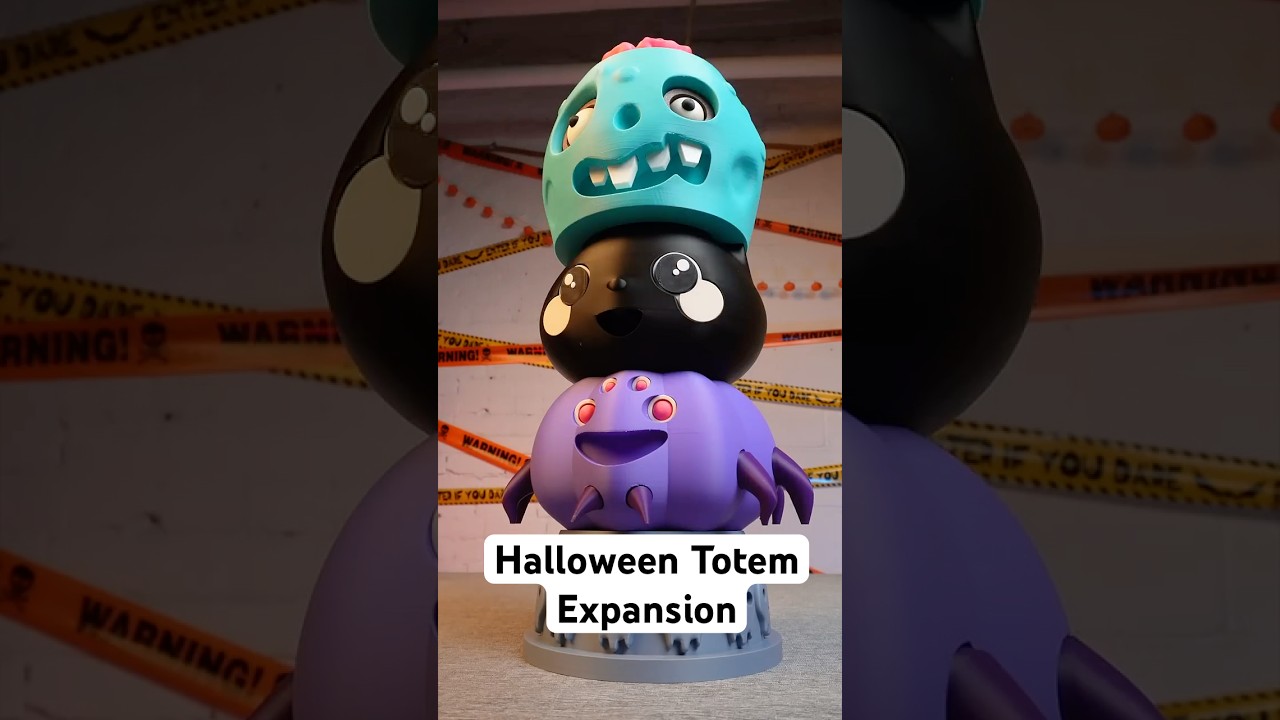Halloween Totem Just Got BIGGER! 🎃🕷️