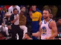 The ref was apologizing to Steph Curry for not giving him the foul call 💀