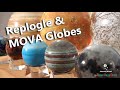 Revue des globes replogle 12 et des globes rotatifs mova 45