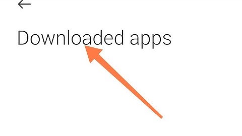 how to check downloaded apps Poco X4 Pro, downloaded apps setting Poco X4 pro