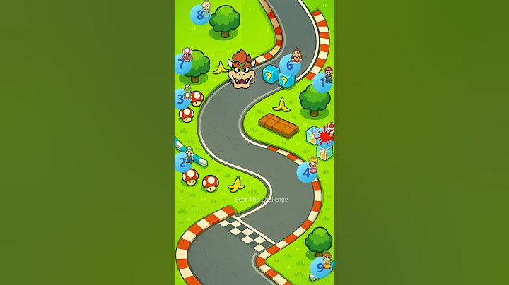 Hide and Escape from Bowser – (Mario Kart World)