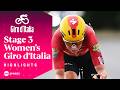TENSE RACE! 🔥 | 2026 Giro d'Italia Women Stage 3 Race Highlights | TNT Sports Cycling