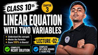 class 10 th math chapter 3|  L-02 | Pair of linear equation with two variables| vinay sir | dna math